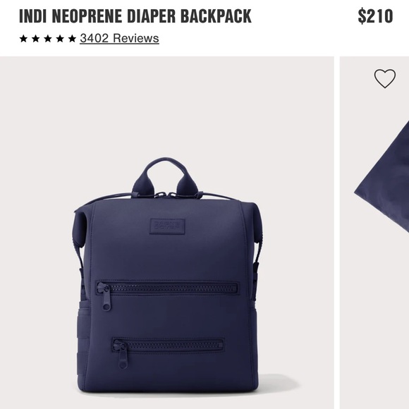 DAGNE DOVER INDI NEOPRENE DIAPER BACKPACK - Picture 1 of 7
